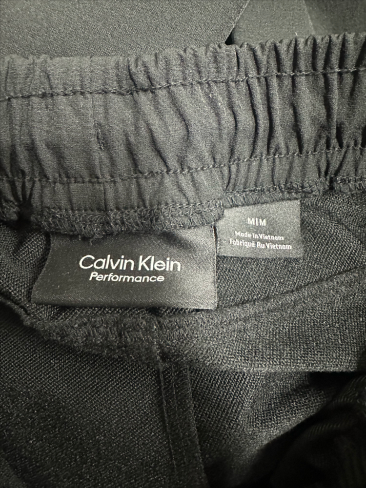 캘빈클라인 여성 블랙 카고 조거팬츠 바지 M--2