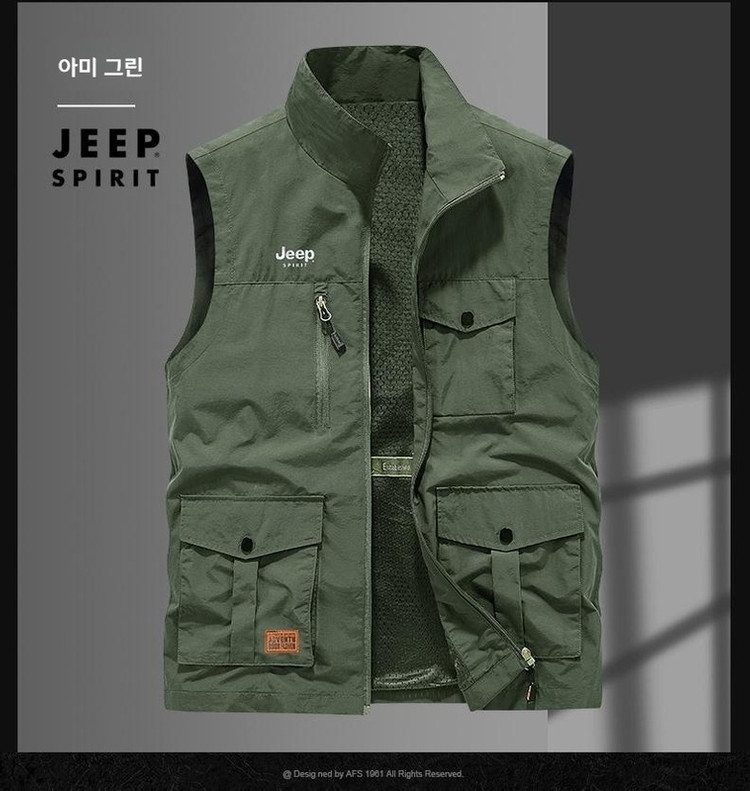 JEEP SPIRIT 아웃도어 조끼--2