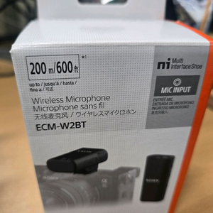 소니 ecm-w2bt (카메라 마이크)