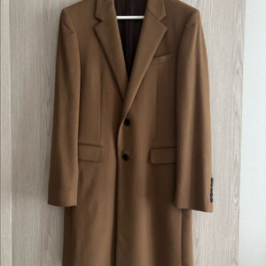 한섬 매장정품 TIME 타임 남성 캐시미어 100% 코트 새상급 이미지