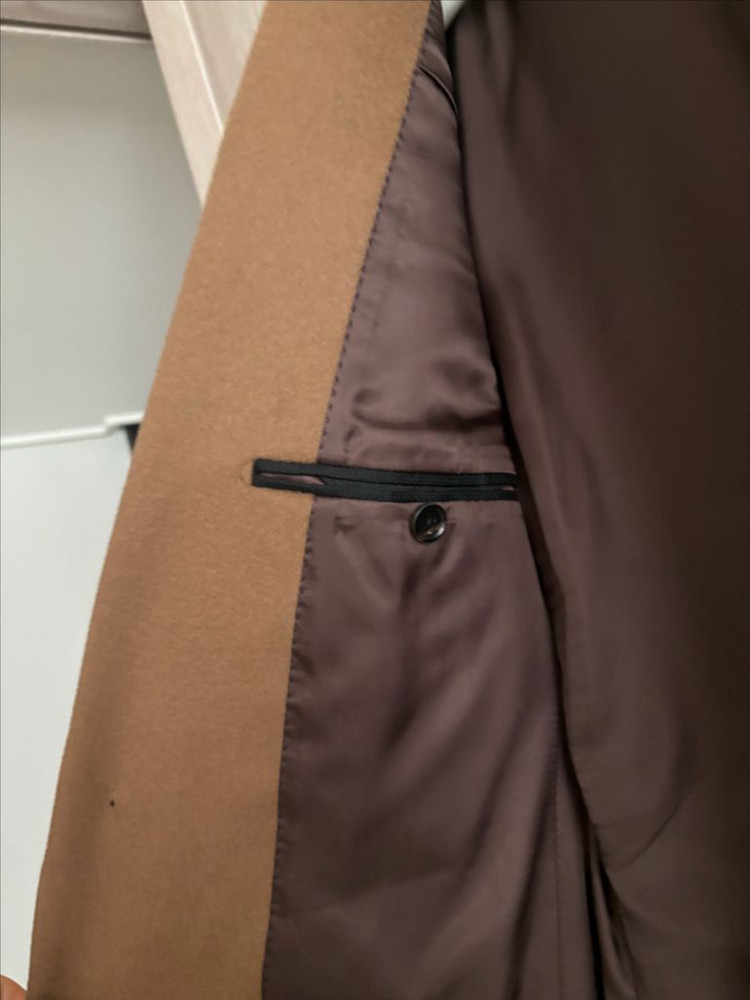 한섬 매장정품 TIME 타임 남성 캐시미어 100% 코트 새상급 이미지