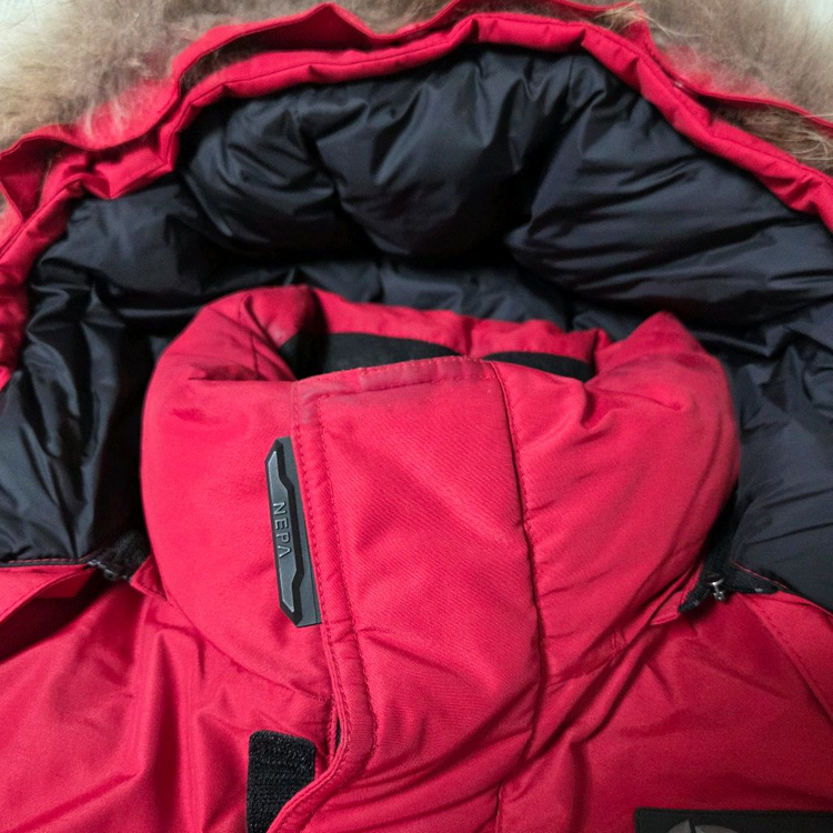 네파 알레스카 덕다운 자켓 95 레드 / 패딩 파카 푸퍼 롱패딩 K2 코오롱스포츠 네파 디스커버리 노스페이스--1