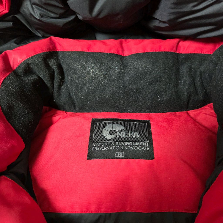 네파 알레스카 덕다운 자켓 95 레드 / 패딩 파카 푸퍼 롱패딩 K2 코오롱스포츠 네파 디스커버리 노스페이스--3