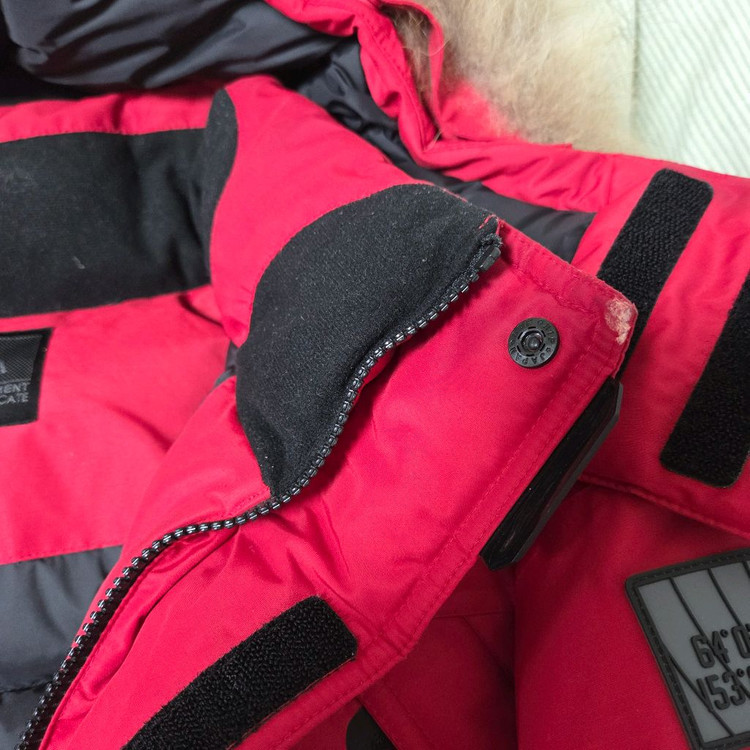 네파 알레스카 덕다운 자켓 95 레드 / 패딩 파카 푸퍼 롱패딩 K2 코오롱스포츠 네파 디스커버리 노스페이스--4