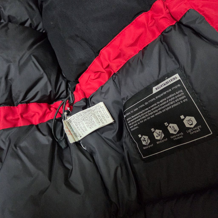 네파 알레스카 덕다운 자켓 95 레드 / 패딩 파카 푸퍼 롱패딩 K2 코오롱스포츠 네파 디스커버리 노스페이스--7