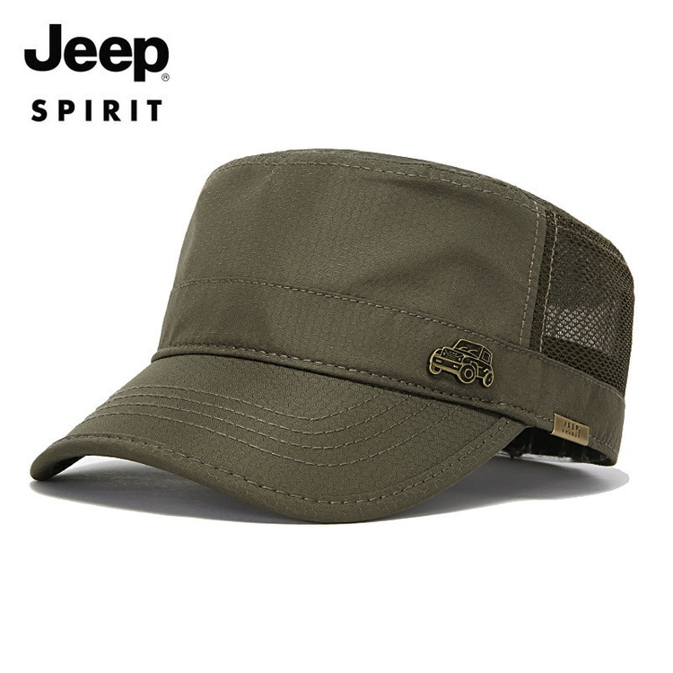 JEEP SPIRIT 아미그린 메쉬 캡모자--1