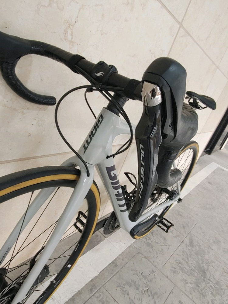 상태 좋은 21년 자이언트tcr 어드밴스1 디스크 울테그라 카본 로드자전거 s사이즈 팔아요.--8