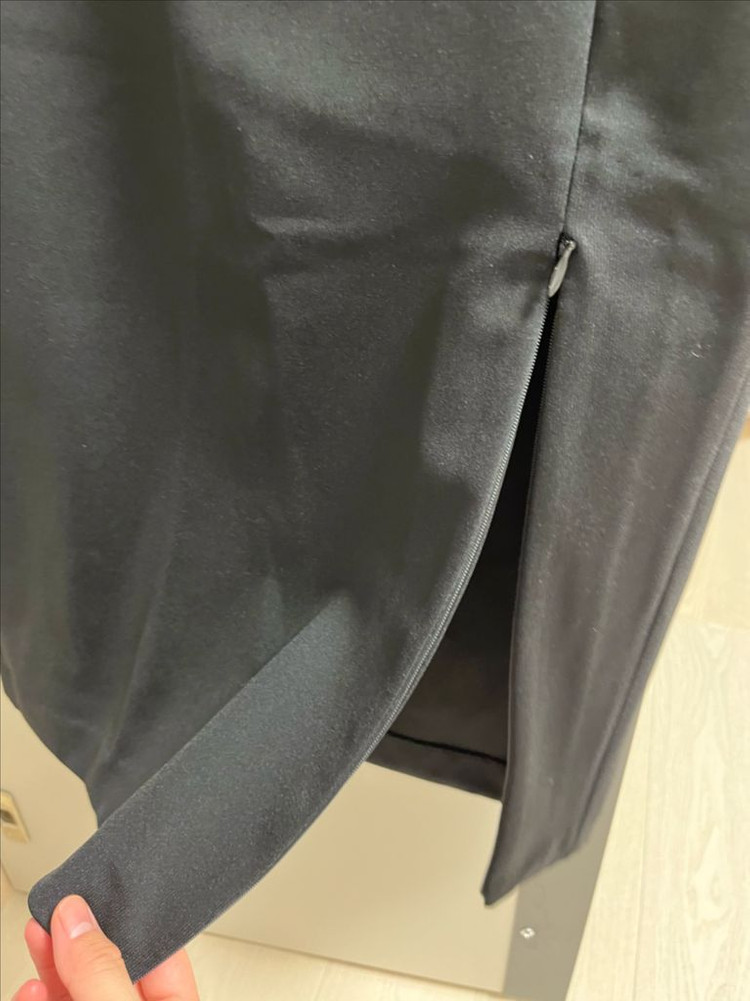 띠어리 트임 미디스커트(0)--1