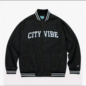 100) 마크엠 데님 바시티자켓 스타디움자켓 야구점퍼 이미지
