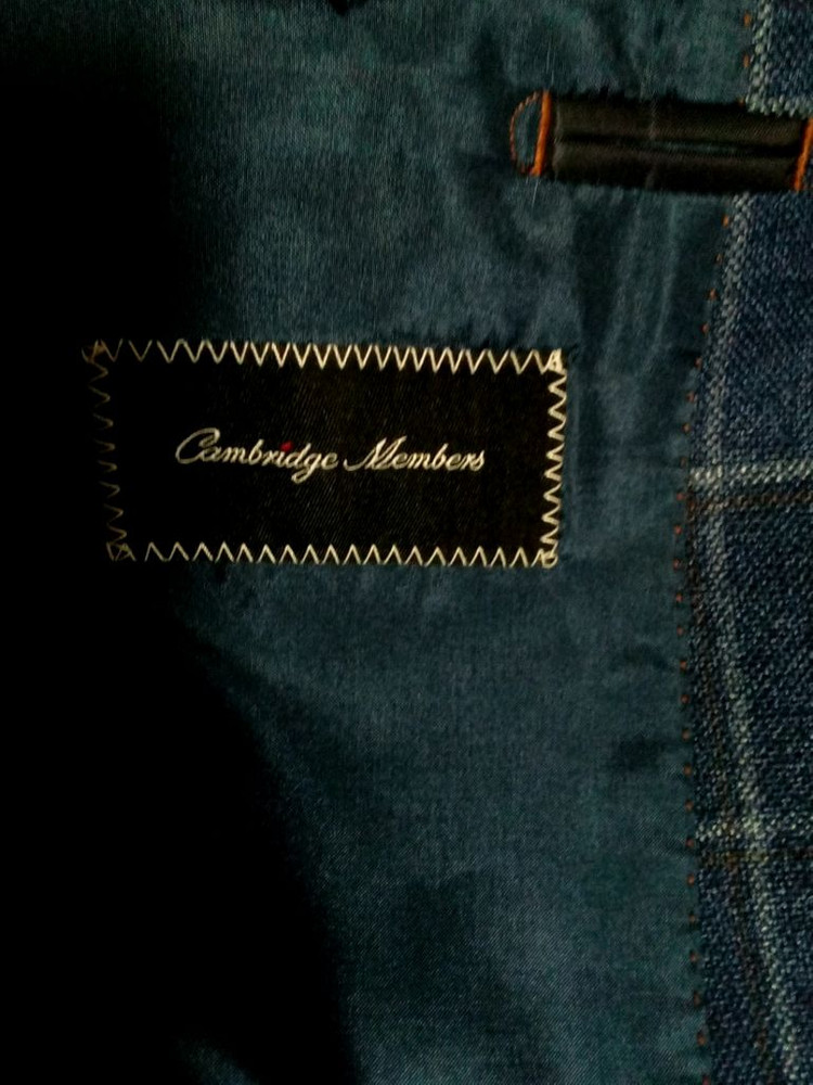 캠브 블랙라벨 블레이저, 실크 린넨 콤비 자켓--7