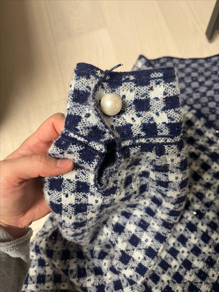 산드로 트위드 진주 가디건 자켓(1)--9