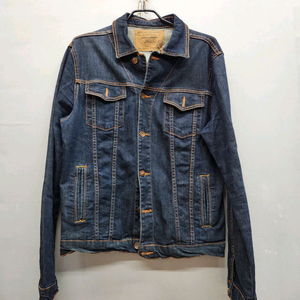 자라 ZARA 스티치 디테일 트러커 데님 자켓42(L)