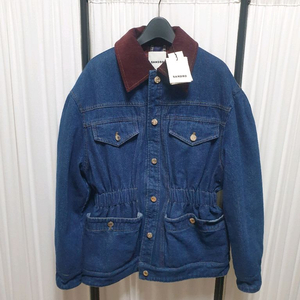 산드로 데님 속누빔 자켓/36/55(새상품)