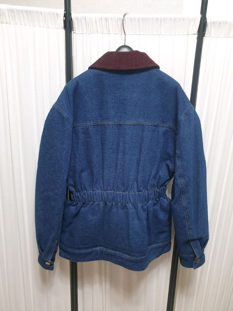 산드로 데님 속누빔 자켓/36/55(새상품)--4