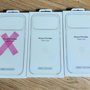 Apple 아이폰17프로맥스 투명케이스MGFWA4FE/A(미개봉)