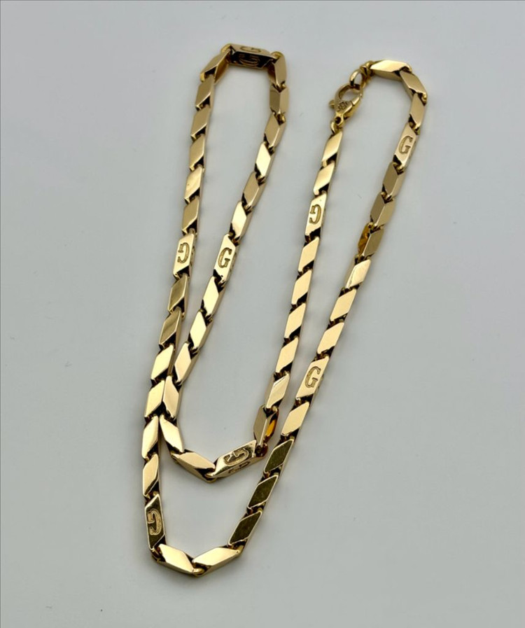 18k 대나무목걸이 10.07돈 남자금목걸이 이미지