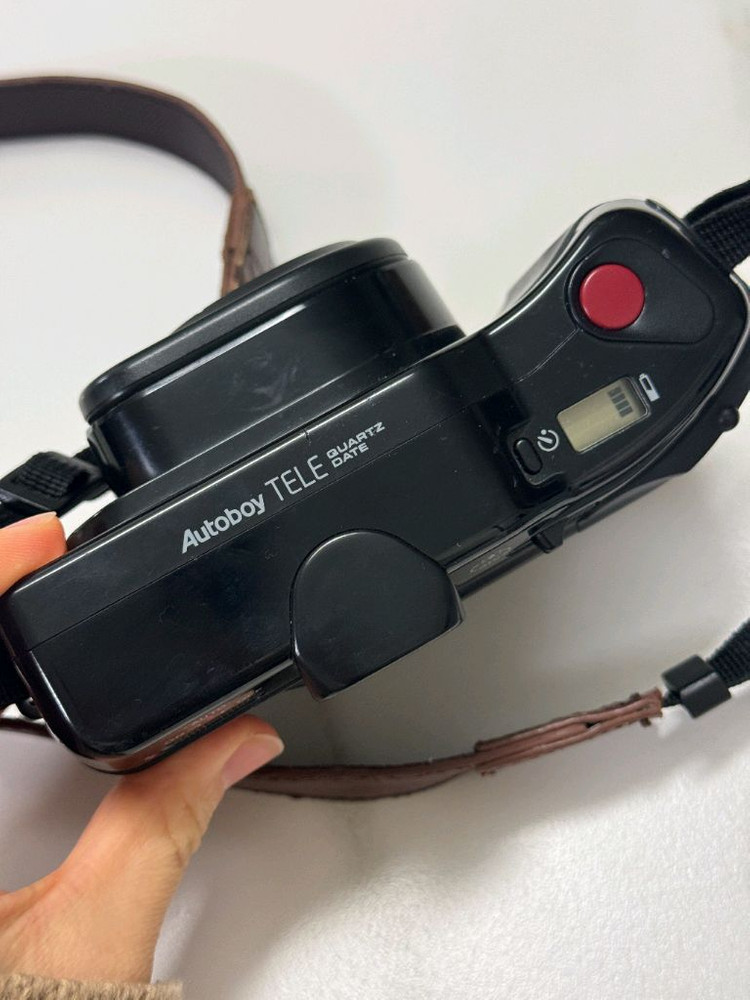 캐논 오토보이 텔레 필름 카메라--1