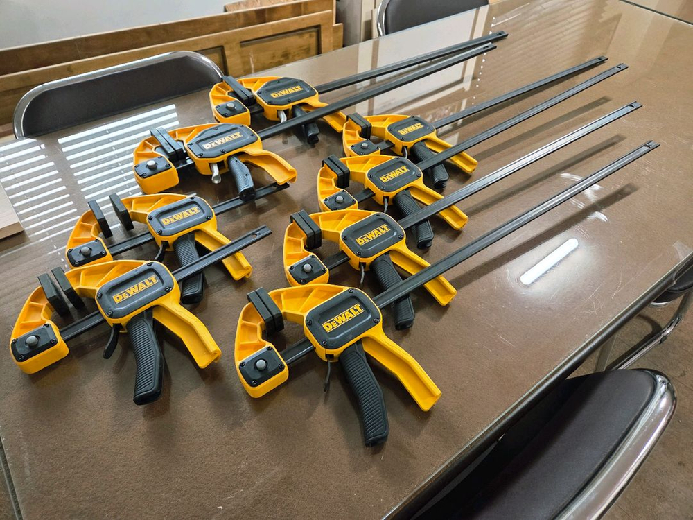 [디월트] 퀵그립 클램프(엑스라지,라지) 600mm / 150mm 총8개--6