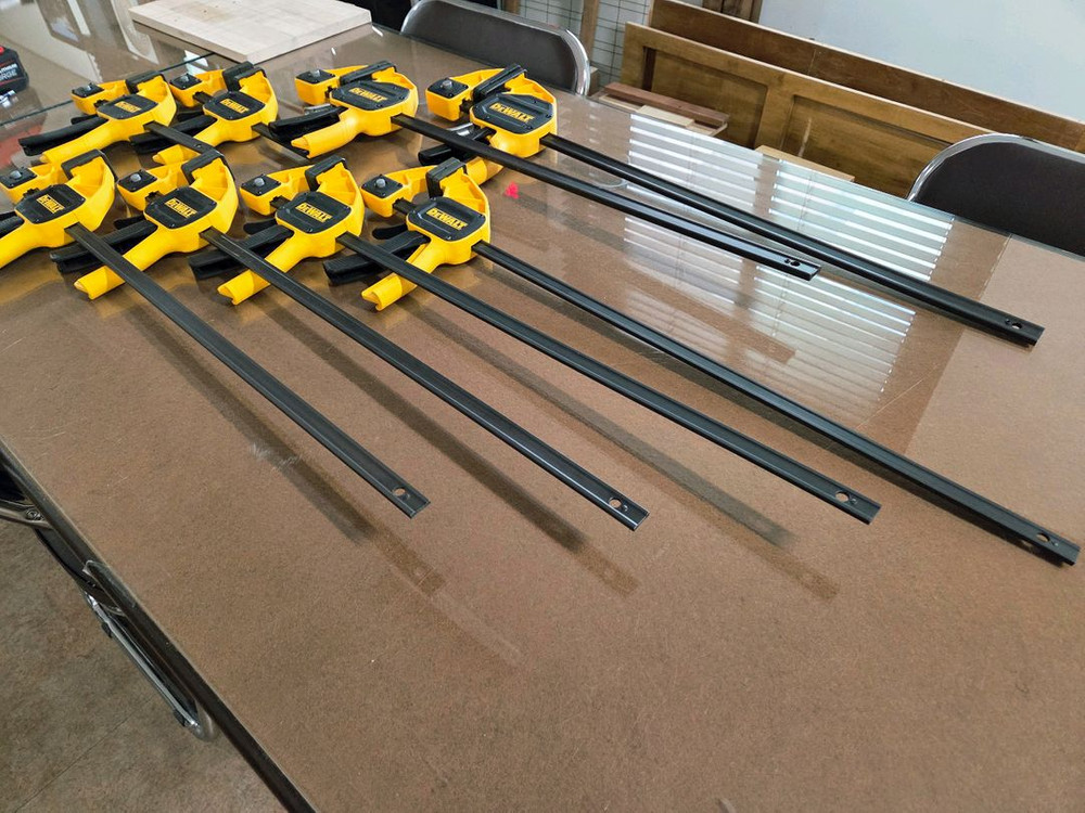 [디월트] 퀵그립 클램프(엑스라지,라지) 600mm / 150mm 총8개--7