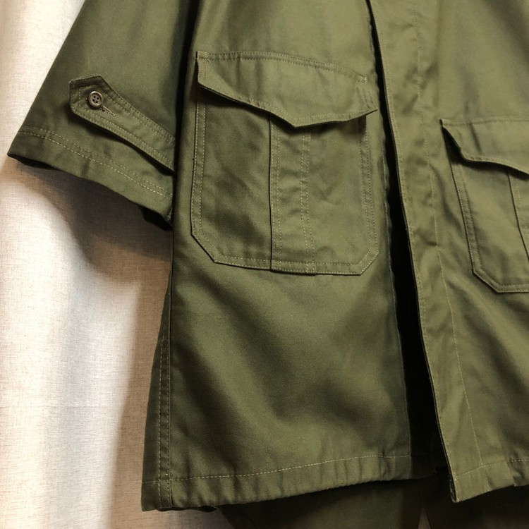 1982년 유고슬라비아 유럽군용 피쉬테일 야상 M65 올리브 (M~L)--2