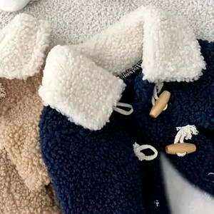 3 - 6kg 강아지 양털 떡볶이 코트 (새상품)