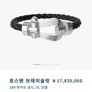 정품 프레드 포스텐 XL 화이트 골드 + 케이블 일괄