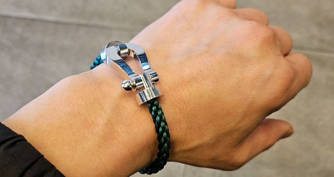 정품 프레드 포스텐 XL 화이트 골드 + 케이블 일괄--1