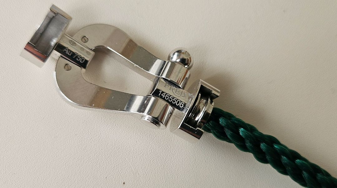 정품 프레드 포스텐 XL 화이트 골드 + 케이블 일괄--9