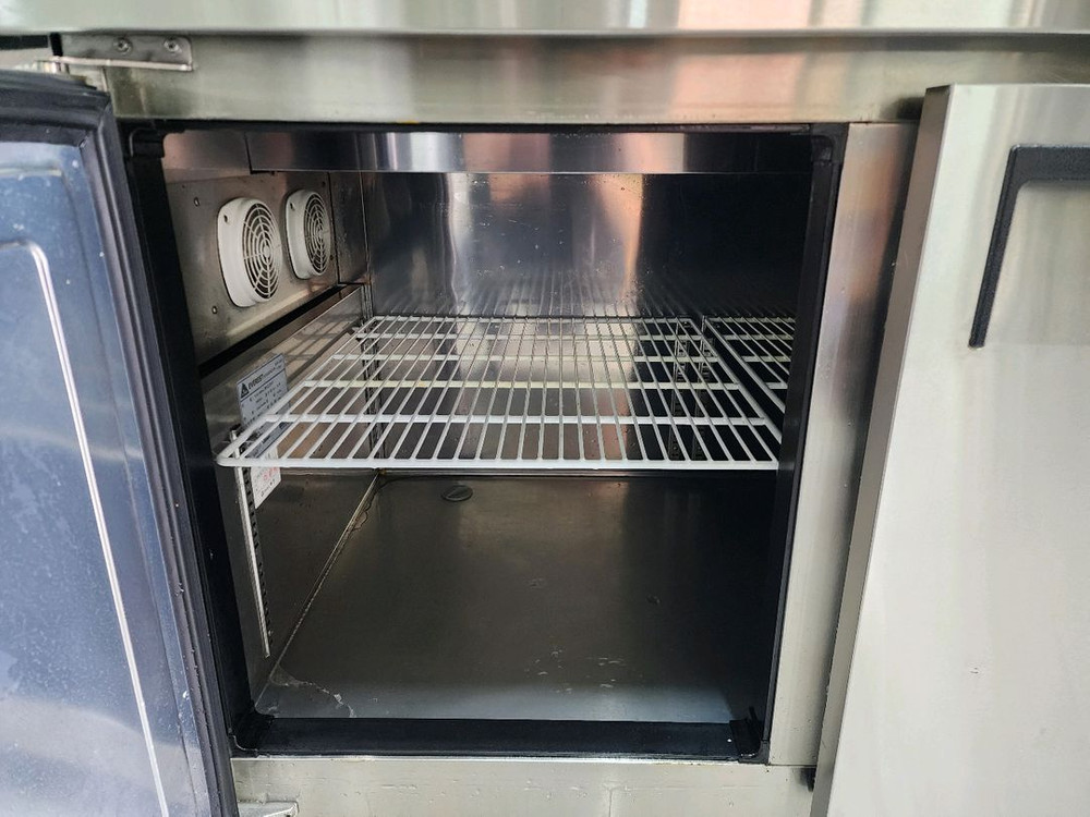 부성 1500 토핑 냉장고 간냉식 판매 상부선반 포함 판매 합니다--2