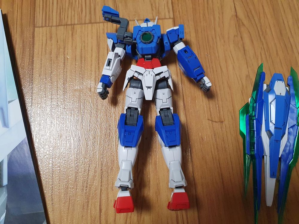 hg 퍼스트+rg 갓건담+더블오 퀀터+액션베이스5 일괄 건담,건프라--9