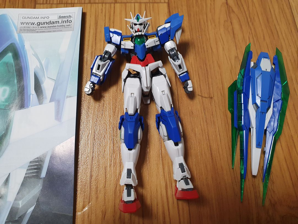 hg 퍼스트+rg 갓건담+더블오 퀀터+액션베이스5 일괄 건담,건프라--8