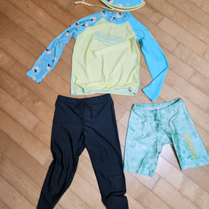 남아 배럴 래쉬가드 세트