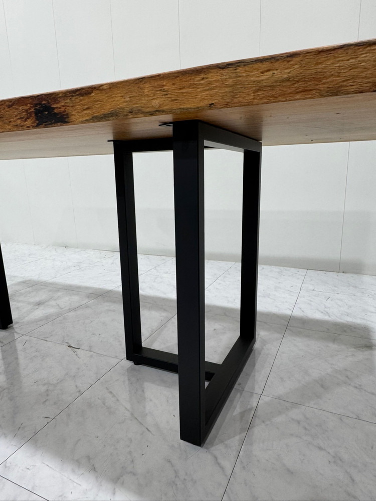 우드슬랩 고급 원목 가정용 식탁 회의테이블 2000 6인용 8인용--4