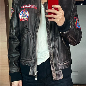 발망 워싱 가죽자켓 이미지