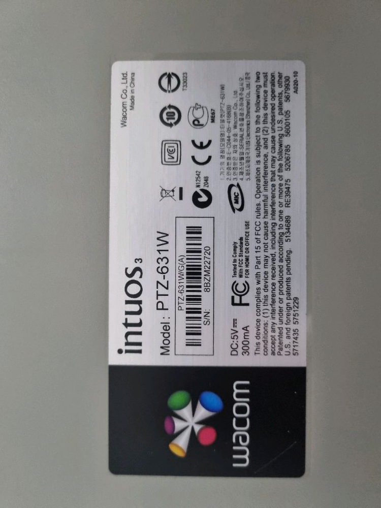 와콤타블렛 ptz-631w--3