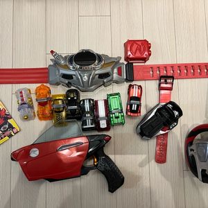 급처 가면라이더 드라이브 벨트 및 무기 구성품 일괄 판매합니다