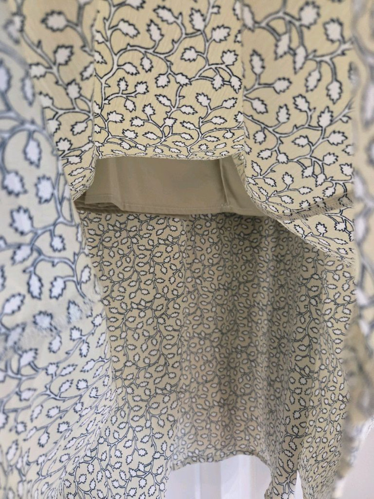 진아이보리 쉬폰 롱스커트 이미지