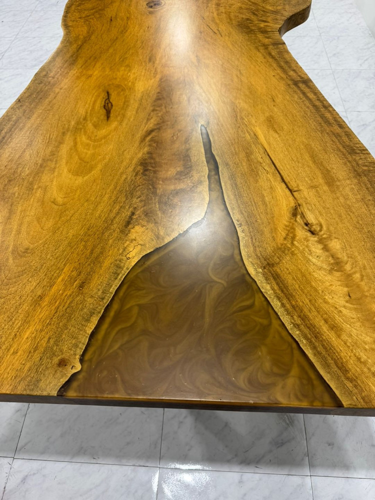 우드슬랩 대형 원목 식탁 회장실 대기업 회의테이블 2400 8인용 10인용--1