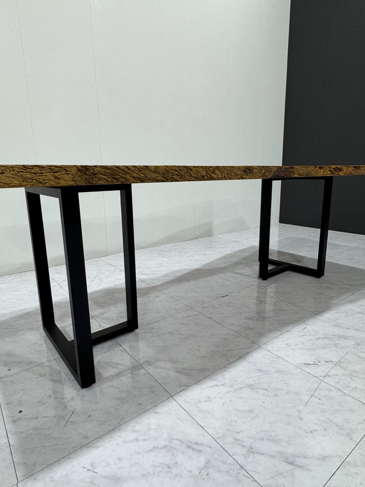 우드슬랩 대형 원목 식탁 회장실 대기업 회의테이블 2400 8인용 10인용--4