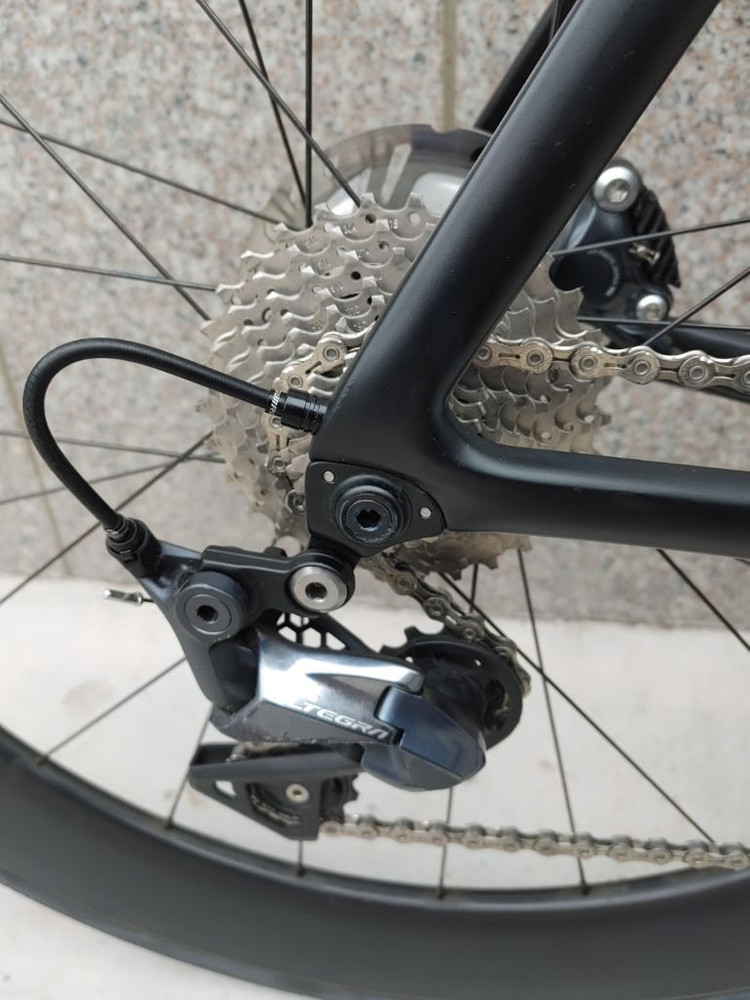 상태S급 21년 자이언트 프로펠 어드밴스1 풀 울테그라 디스크 카본 휠셋 로드자전거 L사이즈--4