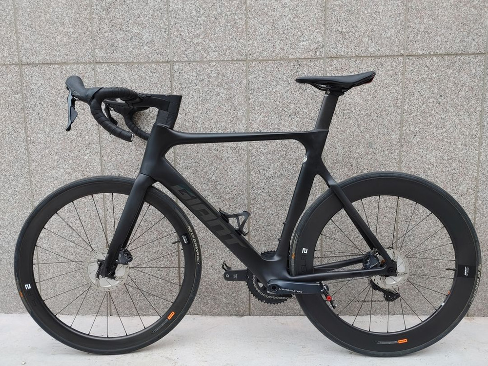 상태S급 21년 자이언트 프로펠 어드밴스1 풀 울테그라 디스크 카본 휠셋 로드자전거 L사이즈--6