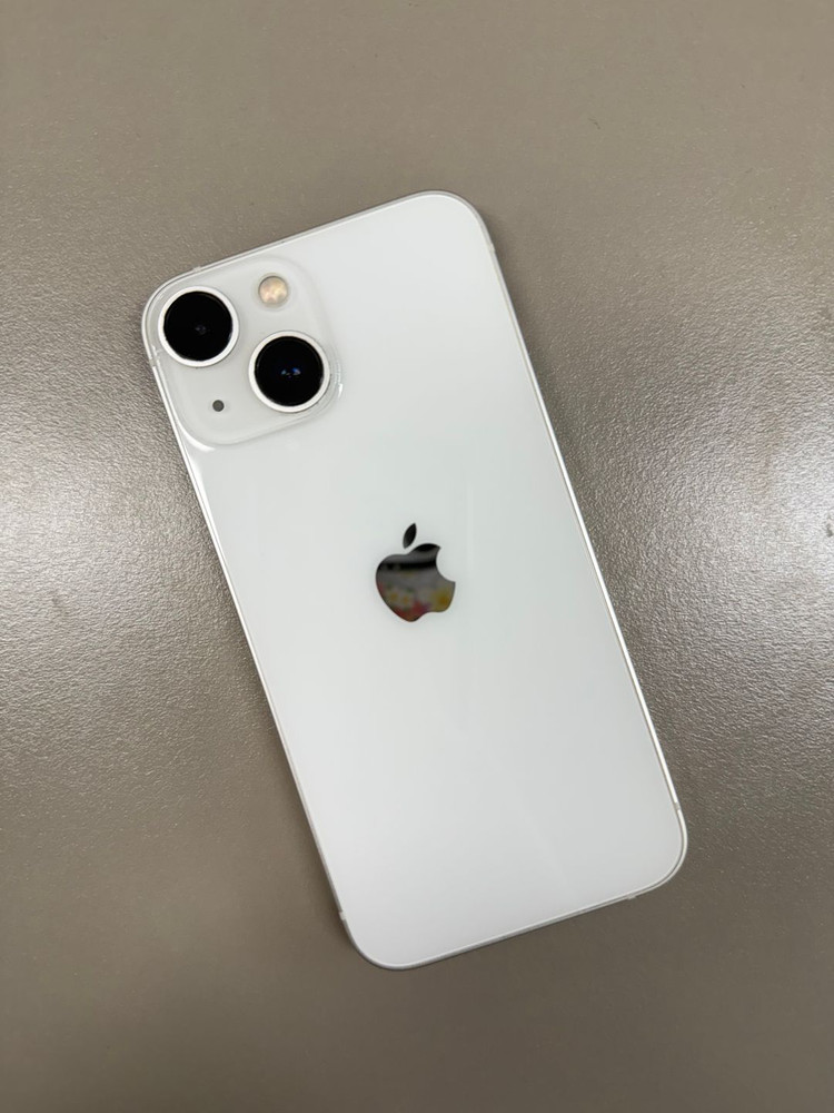 *22만원* 아이폰13미니 화이트 256G 미파손 가성비 단말기 실사용 추천--0