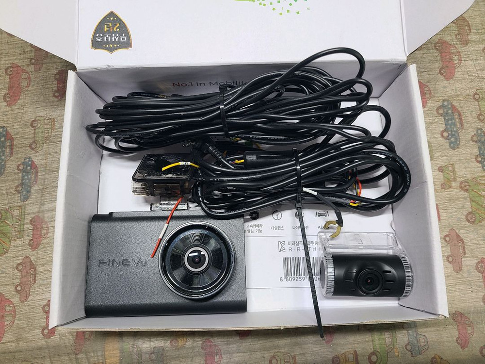 파인뷰 GX5 new 2채널 블랙박스 풀세트--0
