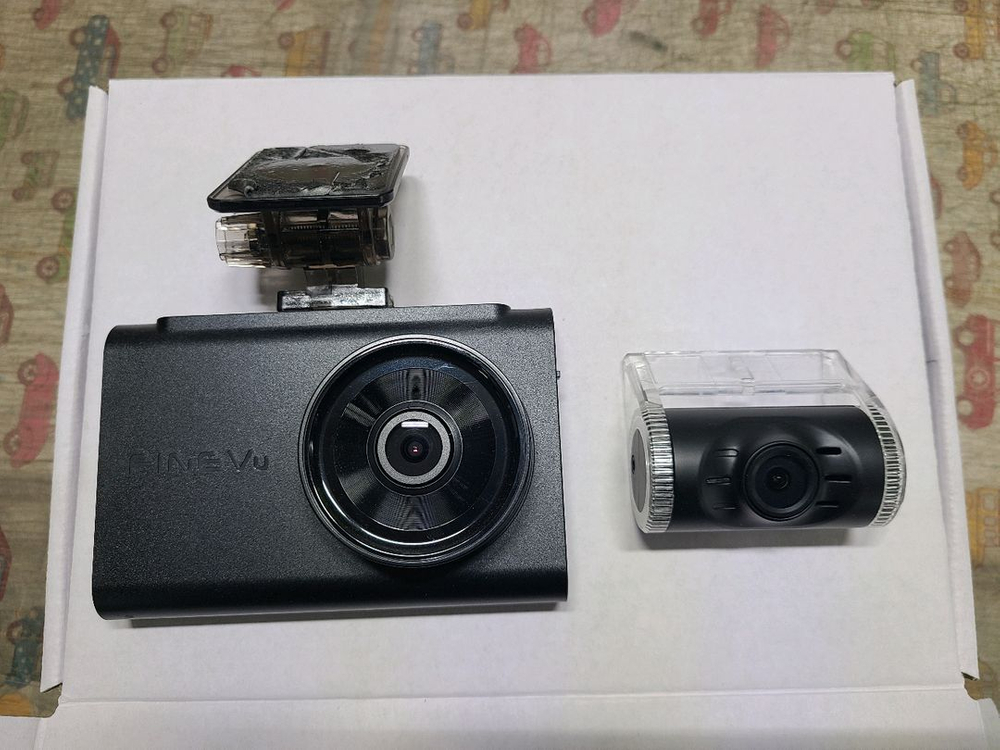 파인뷰 GX5 new 2채널 블랙박스 풀세트--2