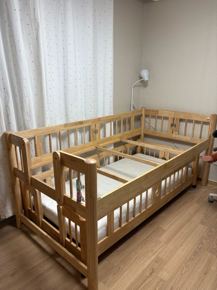 가구타운 GT601 원목 슬라이딩 침대 이미지