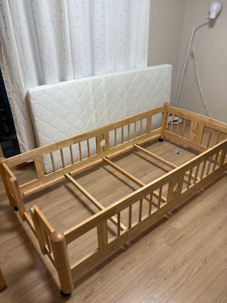 가구타운 GT601 원목 슬라이딩 침대 이미지