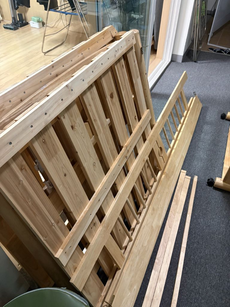 가구타운 GT601 원목 슬라이딩 침대 이미지