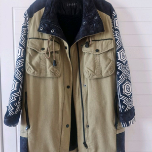 상태최상)탱커스 야상 (오즈세컨온앤온시슬리보브시스템헤지스지컷러키슈에뜨에고이스트쥬크듀엘)