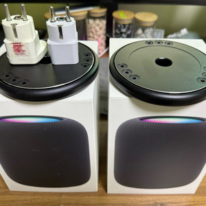 애플 홈팟2 블랙 이미지