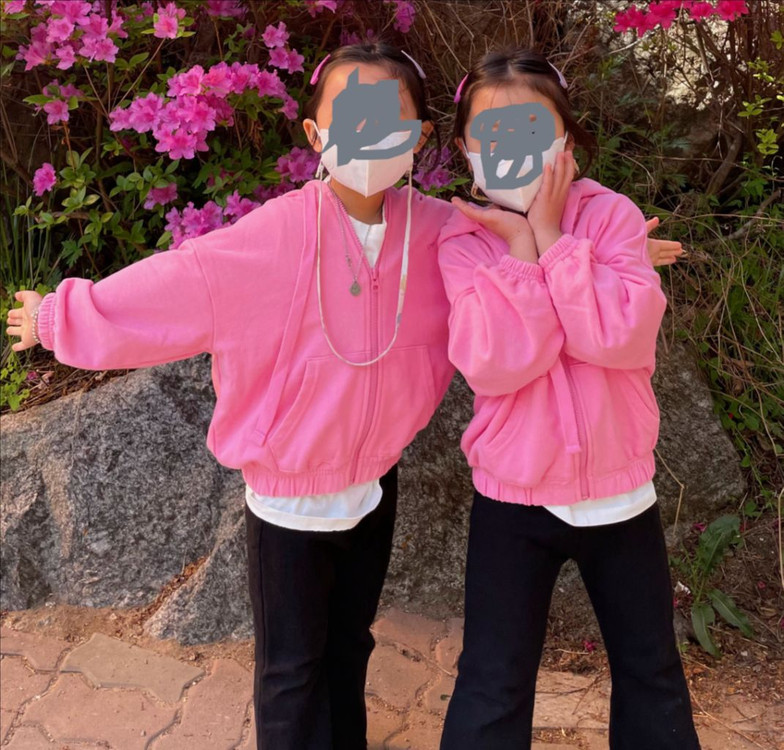 쌍둥이 후드집업 L(9호) 에이마켓--2